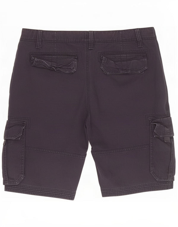 Fat Face Herren Cargo-Shorts XL W38 Marineblaue Baumwolle