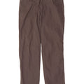 Marks & Spencer Herren-Chinohose mit normaler Passform, W34 L31, graue Baumwolle