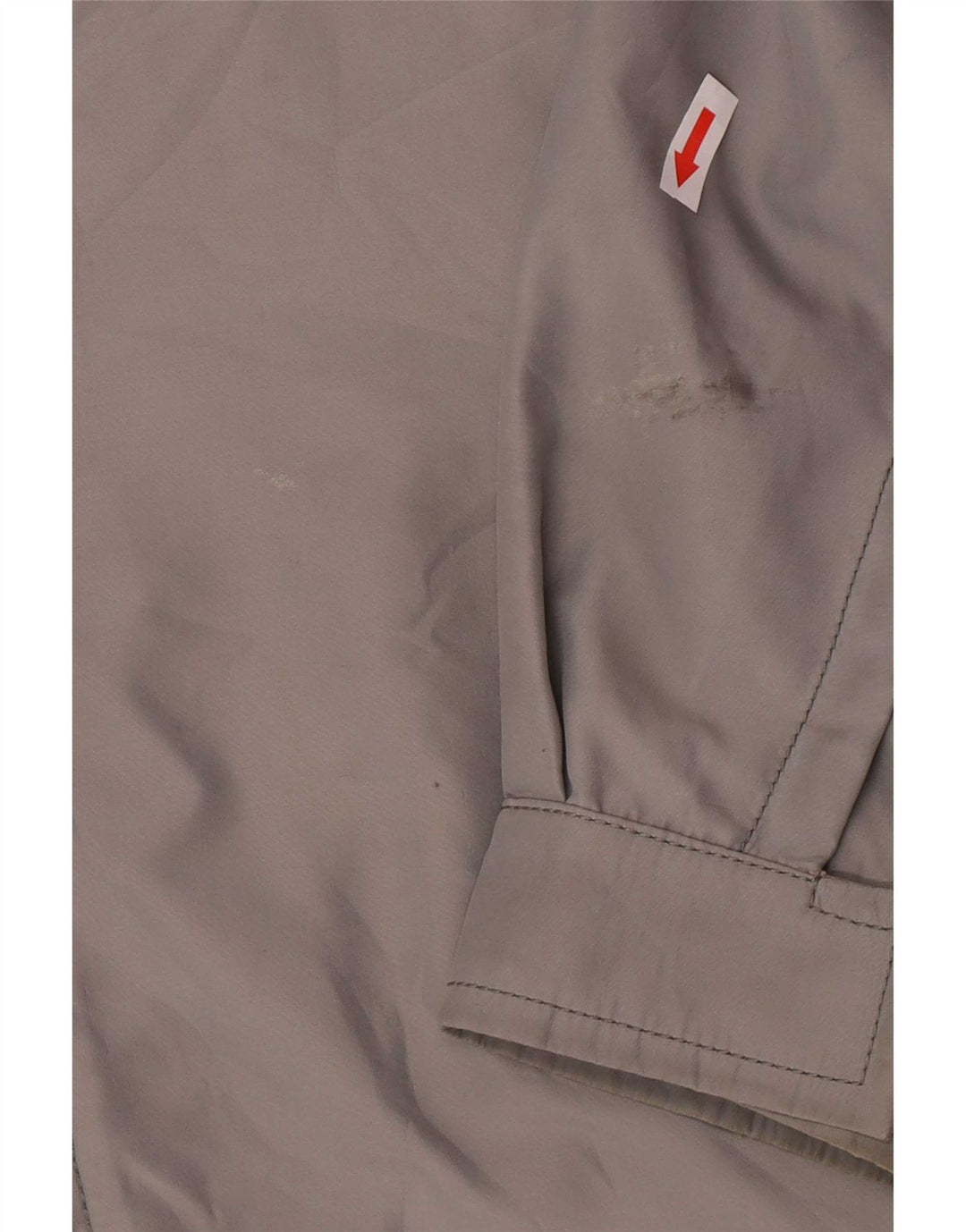 Trussardi Herren Bomberjacke IT 52 XL Grau Polyester Classic