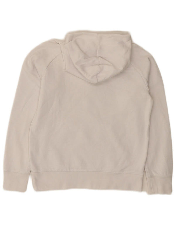 Jordan Jungen-Pullover mit Grafik-Kapuzenpullover, 10–11 Jahre, mittelweiße Baumwolle