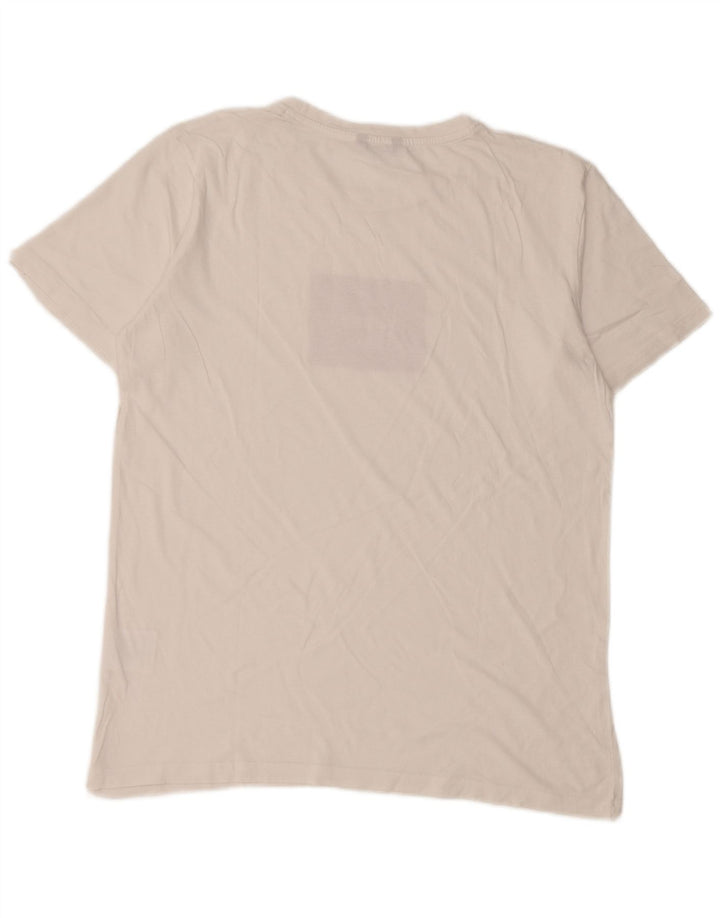 Carrera Herren-T-Shirt mit Grafik, mittelweiße Baumwolle