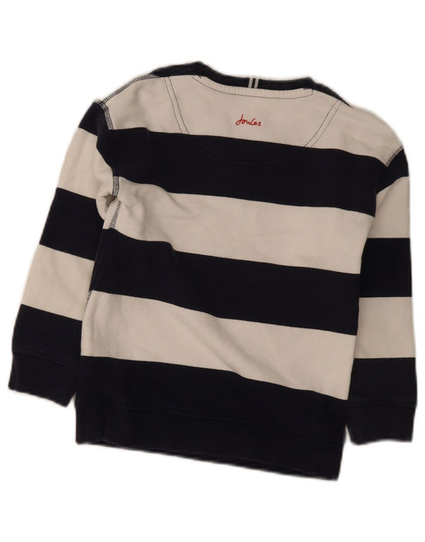 Joules Sweatshirt-Pullover für Jungen, 7–8 Jahre, Marineblau gestreift
