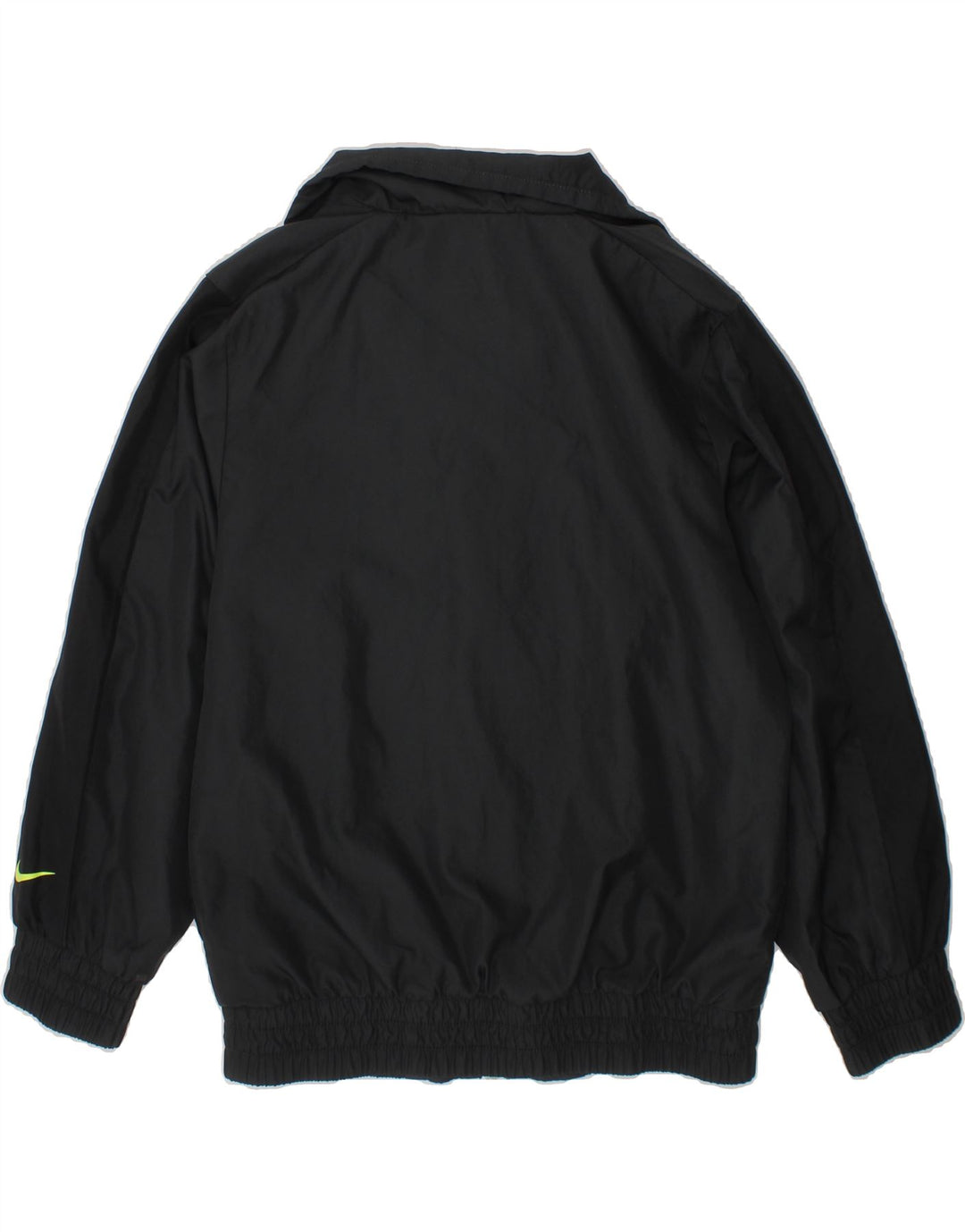 NIKE Boys Graphic Tracksuit Top Jacket 6-7 Years XS Grey Colourblock Vintage Nike and Second-Hand Nike from Messina Hembry 