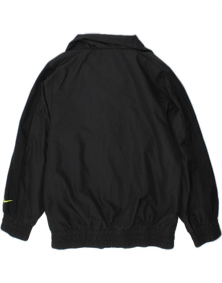 NIKE Boys Graphic Tracksuit Top Jacket 6-7 Years XS Grey Colourblock Vintage Nike and Second-Hand Nike from Messina Hembry 