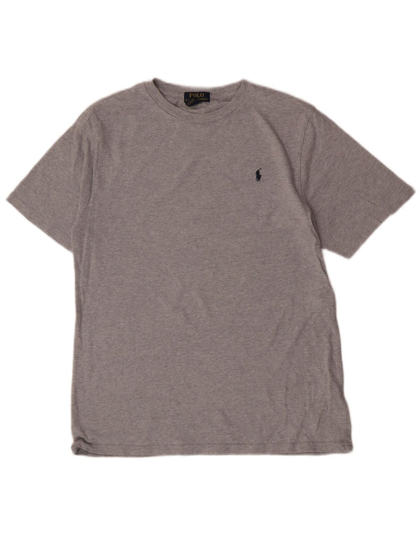 Polo Ralph Lauren T-Shirt-Oberteil für Jungen, 15–16 Jahre, XL, graue Baumwolle