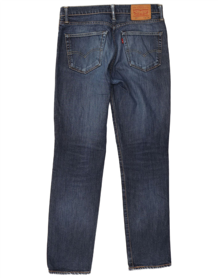 Levi's Herren 511 Slim Jeans W32 L32 Marineblau Baumwolle