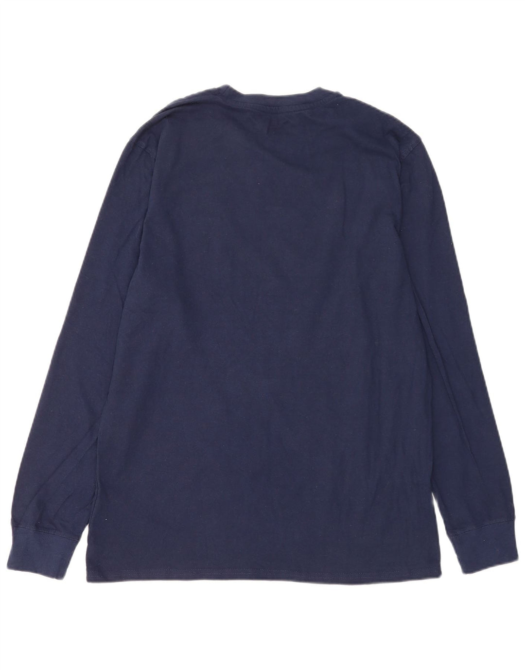 Champion Herren-Top, langärmelig, groß, marineblau, Baumwolle