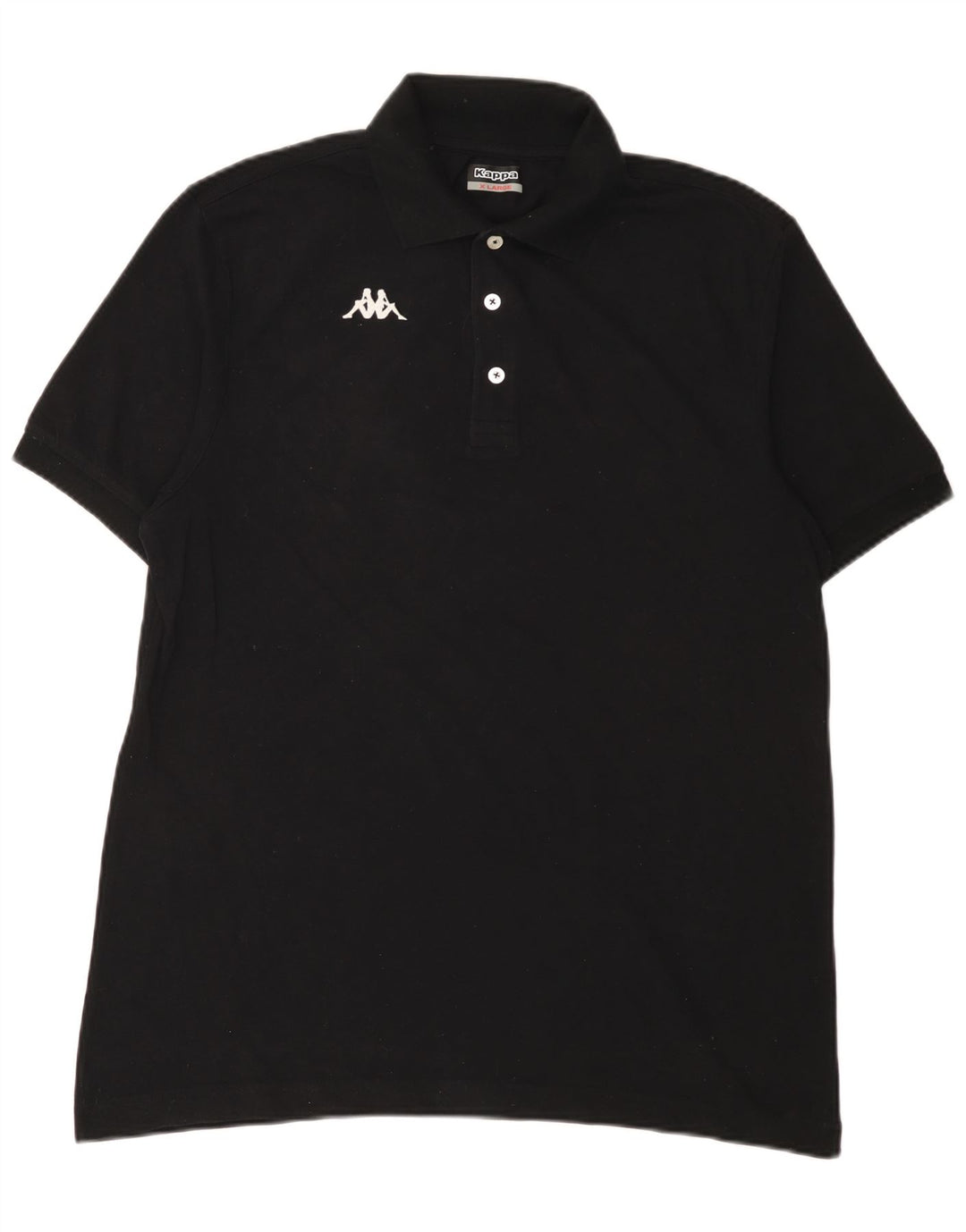 Kappa Herren Poloshirt XL Schwarz