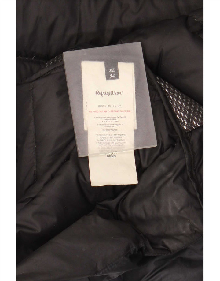 Refrigiwear Herren Wattierte Jacke IT 54 XL Marineblau Polyamid