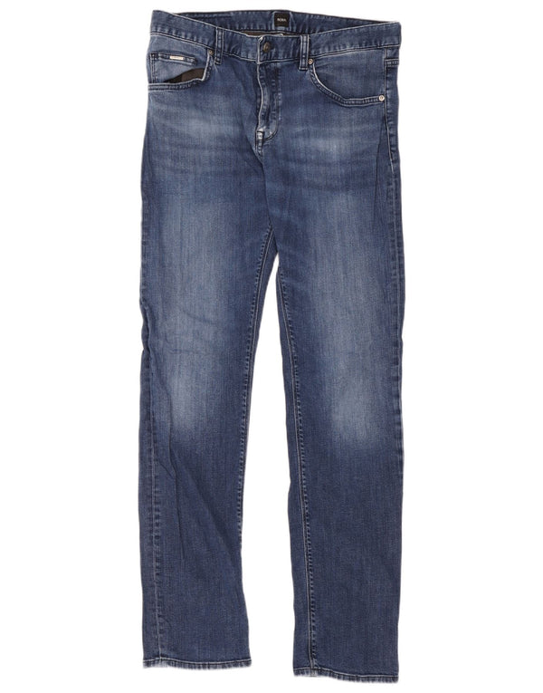 Hugo Boss Herren Slim Jeans W34 L32 Blau