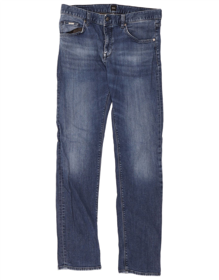 Hugo Boss Herren Slim Jeans W34 L32 Blau
