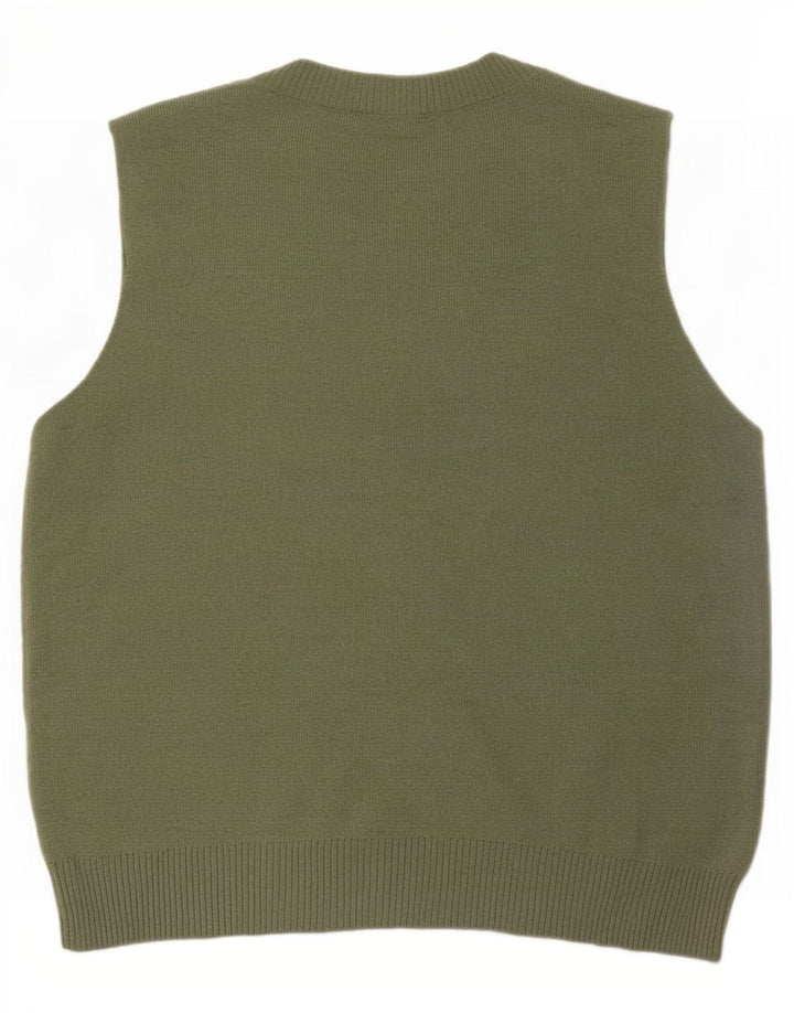 Oasis Damen Weste Tank Top UK 16 Large Grün Acryl