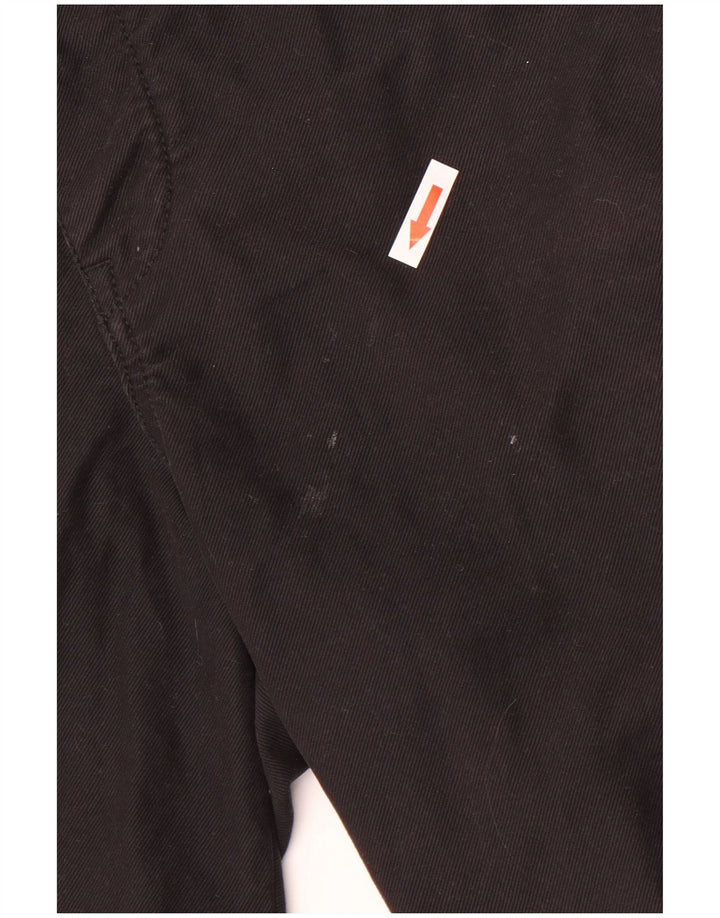 Scotch & Soda Herren Chinoshorts W32 Große schwarze Baumwolle