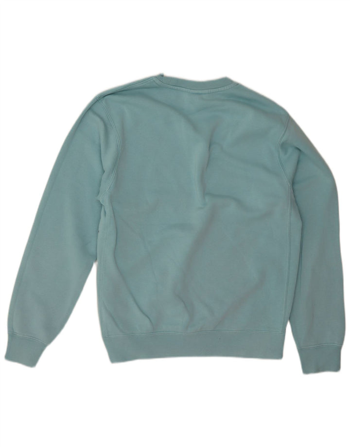 Nike Herren Sweatshirt Pullover Small Türkis Baumwolle