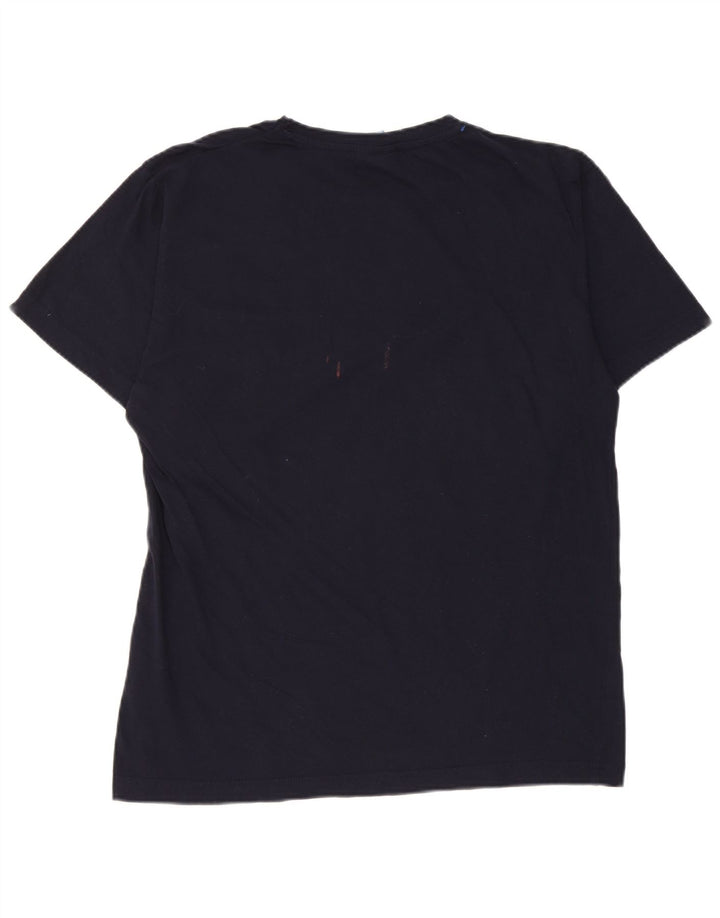 Lotto Herren-T-Shirt mit Grafik, groß, marineblau, Baumwolle