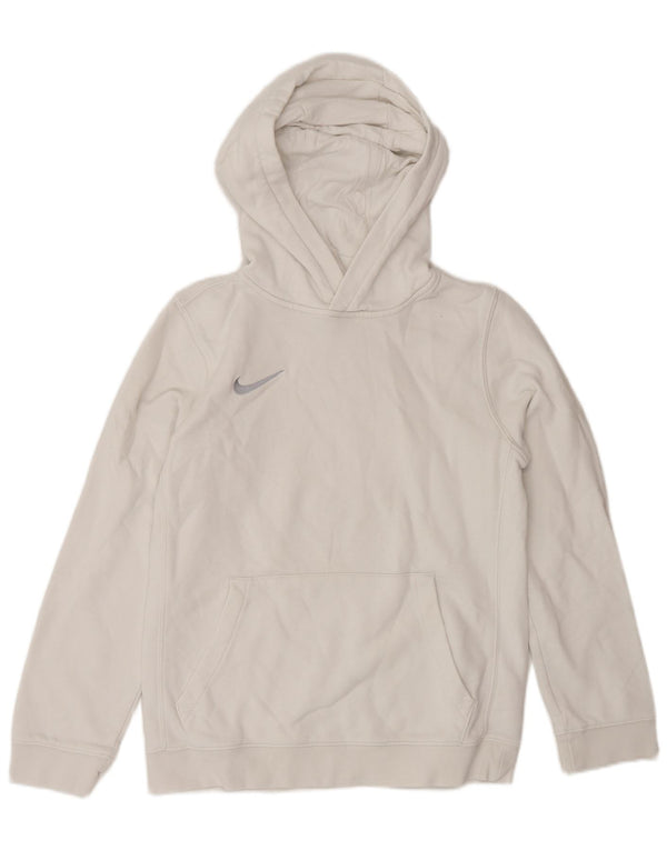 Nike Jungen Kapuzenpullover, 12–13 Jahre, groß, weiße Baumwolle