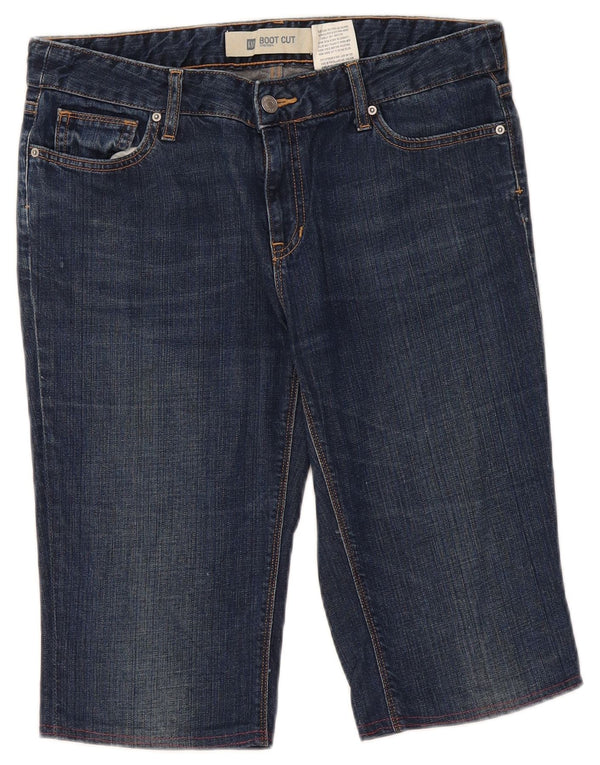 Gap Damen Jeansshorts W30 mittelblaue Baumwolle
