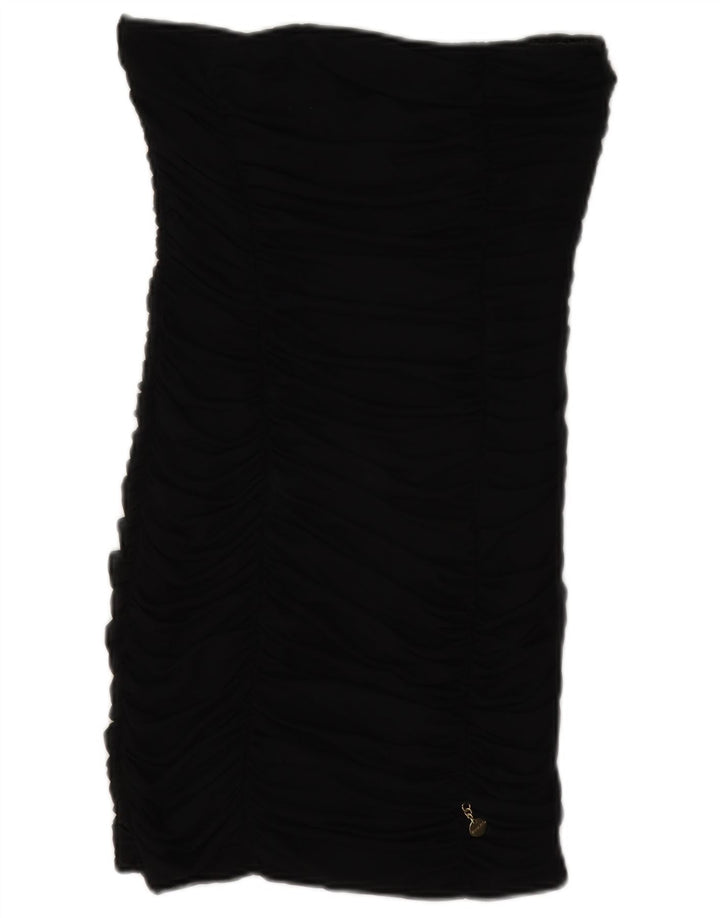 Trägerloses, figurbetontes Damenkleid von Phard, Größe S, Schwarz