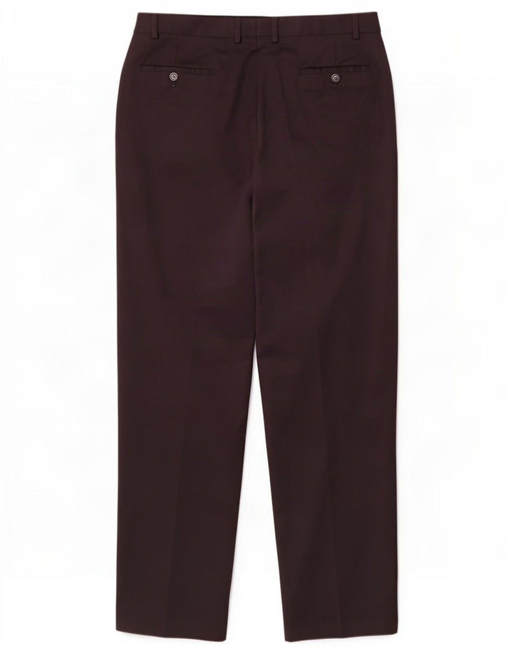 Marks & Spencer Herren-Anzughose mit Pegged-Anzug, W40, L33, schwarze Wolle