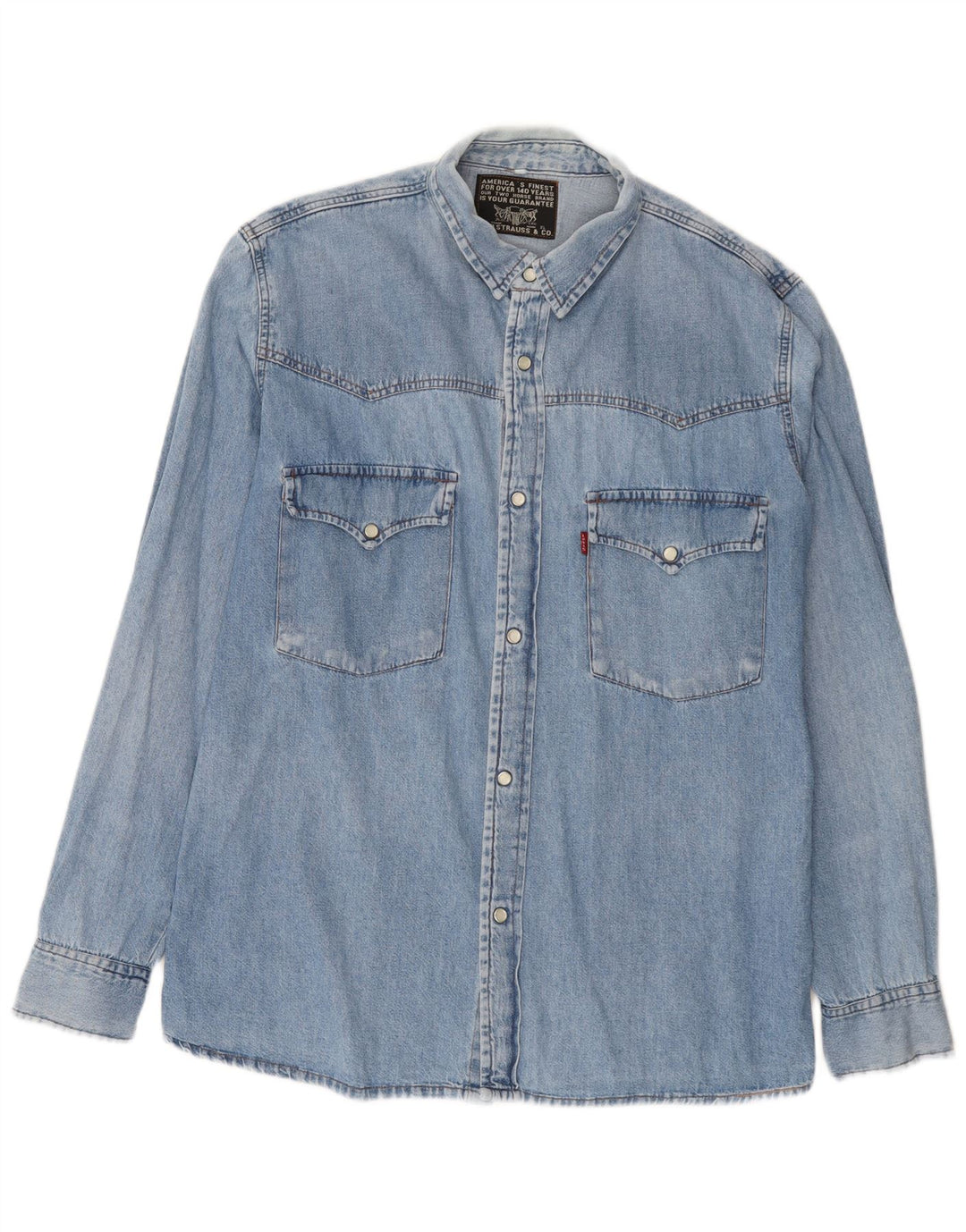 Levi's Herren Jeanshemd XL Blau