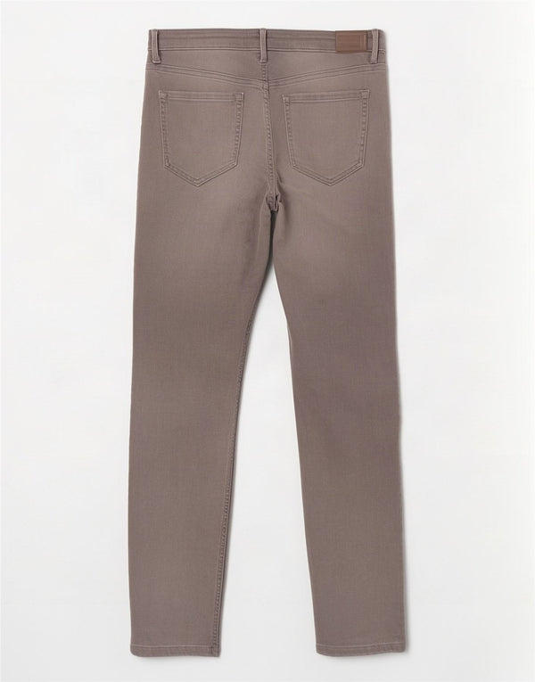Marks & Spencer Damen Skinny Jeans UK 12 Medium W32 L30 Grau Baumwolle