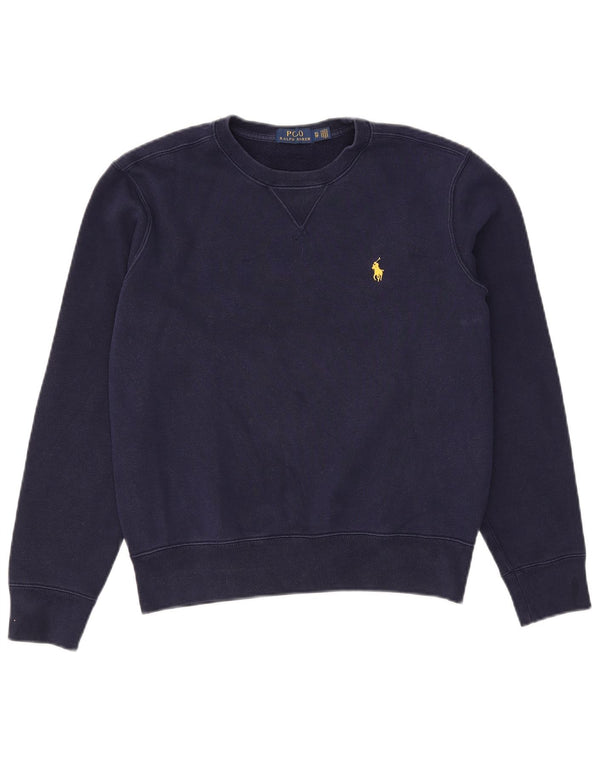 Polo Ralph Lauren Damen-Sweatshirt in Übergröße, Gr. 6, XS, Marineblau