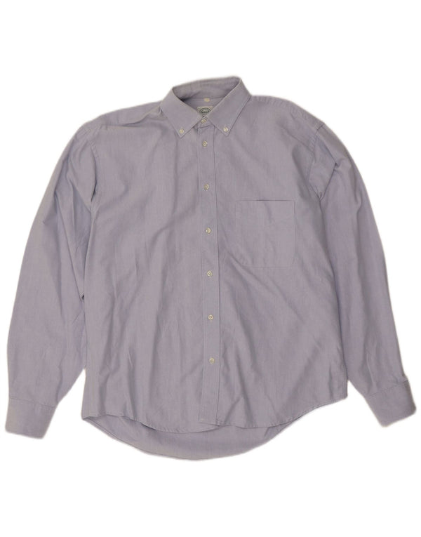 Boggi Herrenhemd Größe 41 Large Blau
