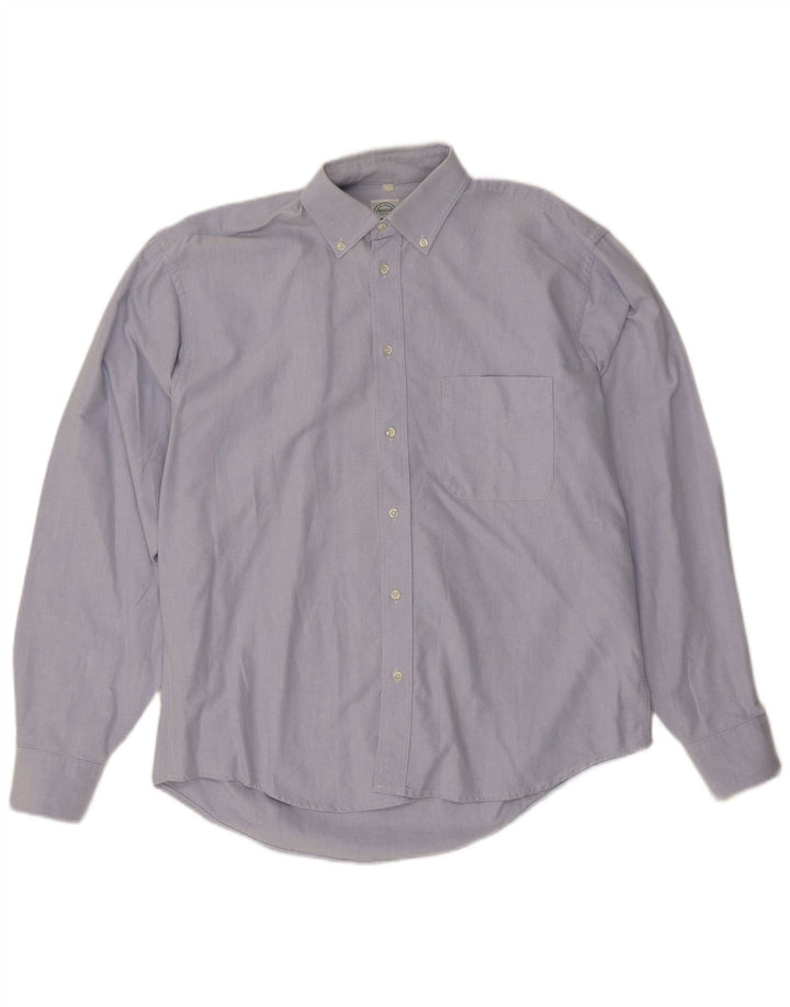 Boggi Herrenhemd Größe 41 Large Blau