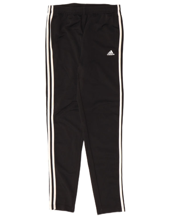 Adidas Jungen Slim Fit Trainingshose 13–14 Jahre, schwarzes Polyester