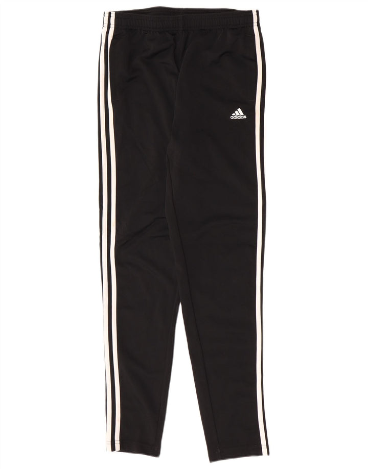 Adidas Jungen Slim Fit Trainingshose 13–14 Jahre, schwarzes Polyester