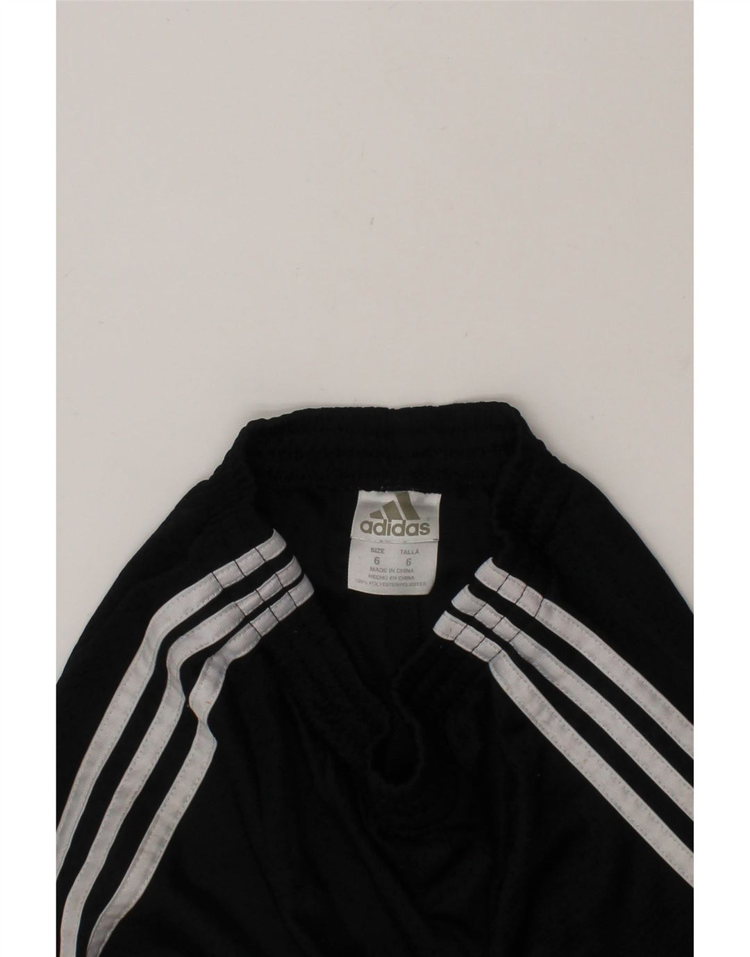 ADIDAS Boys Sport Shorts 5-6 Years  Black Vintage Adidas and Second-Hand Adidas from Messina Hembry 