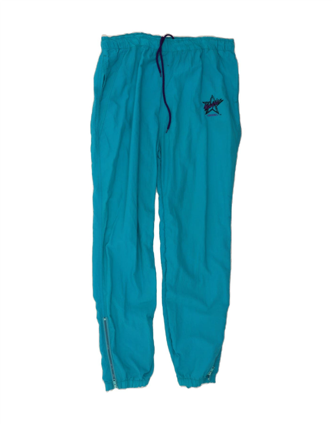 CONVERSE Mens Tracksuit Trousers Joggers Large Blue Nylon Vintage Converse and Second-Hand Converse from Messina Hembry 