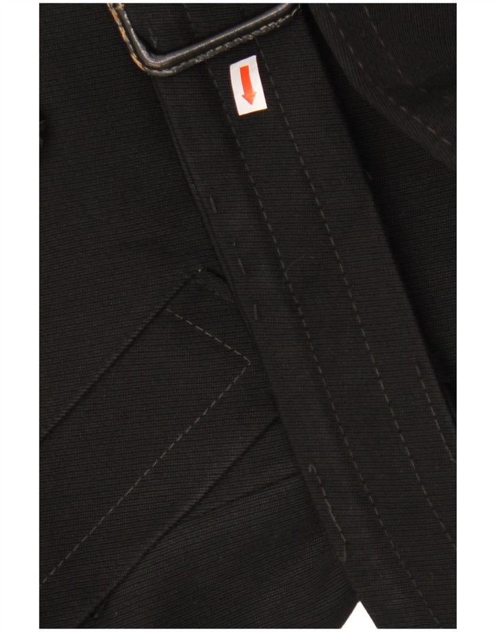 LORD Herren Trenchcoat IT 48 Mittelschwarze Wolle