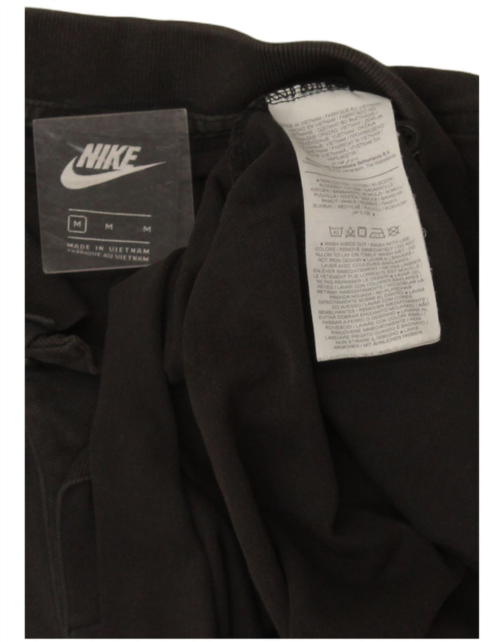 Nike Herren-Poloshirt aus mittelgrauer Baumwolle