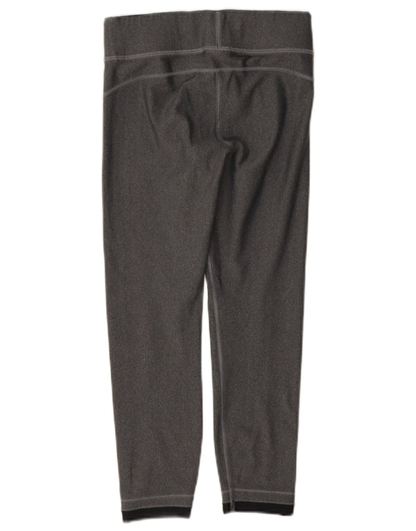 Under Armour Damen Crop Leggings UK 4 XS Grau Polyester