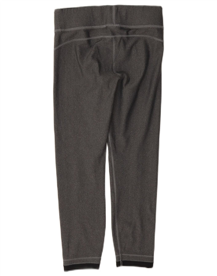 Under Armour Damen Crop Leggings UK 4 XS Grau Polyester
