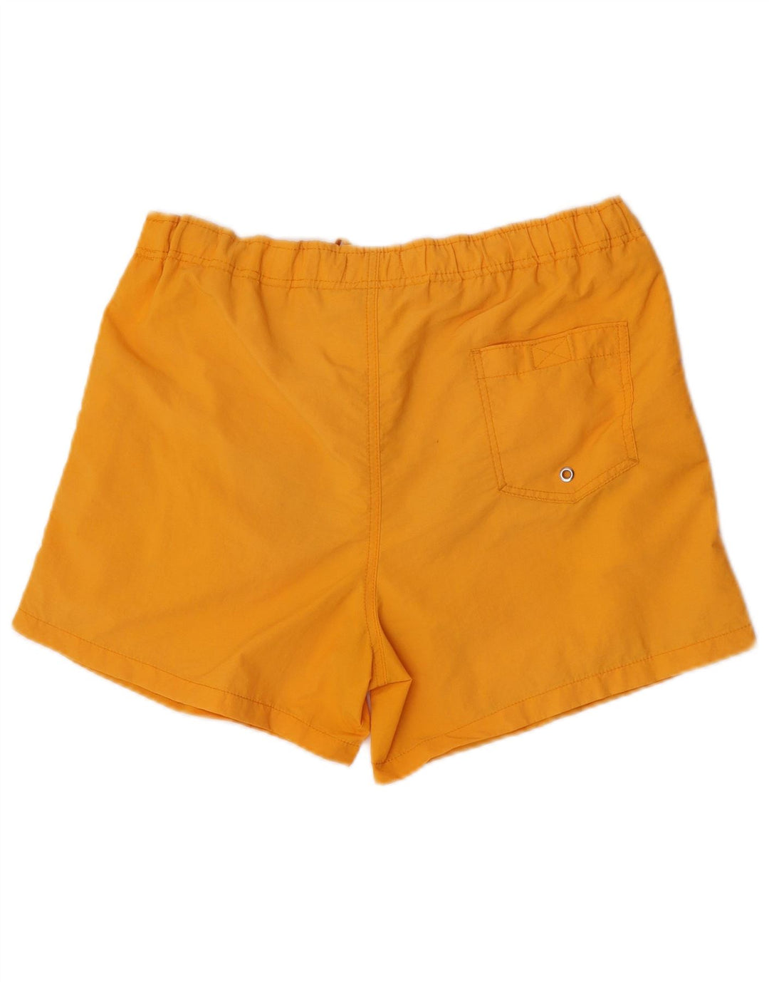 Zara Herren-Badeshorts, groß, gelbes Nylon