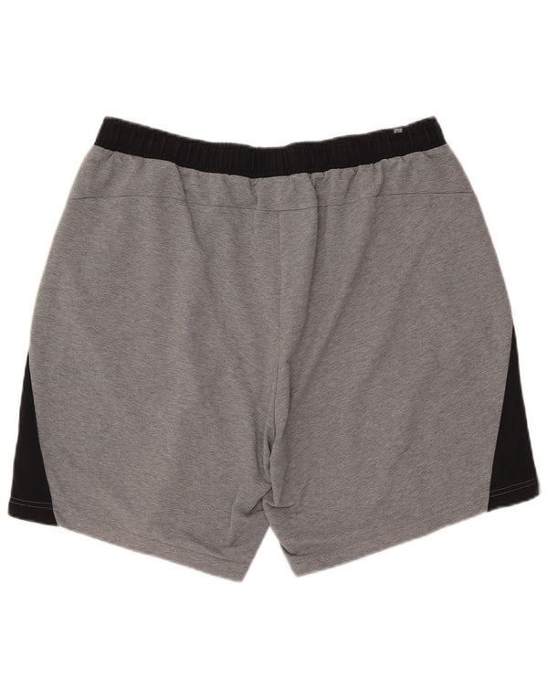 Puma Herren Sport Shorts XL Grau Farbblock