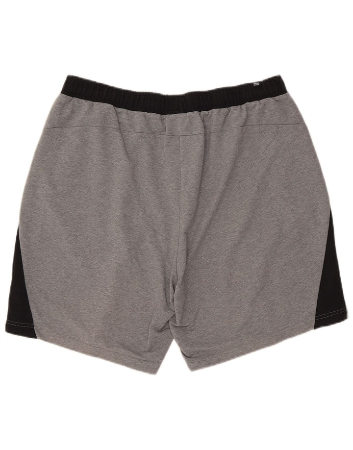 Puma Herren Sport Shorts XL Grau Farbblock