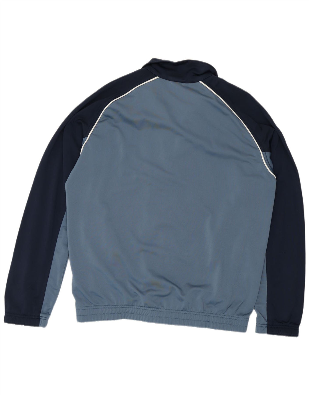 Nike Herren-Trainingsanzugoberteil, UK-Größe 41/43, groß, Marineblau, Farbblock