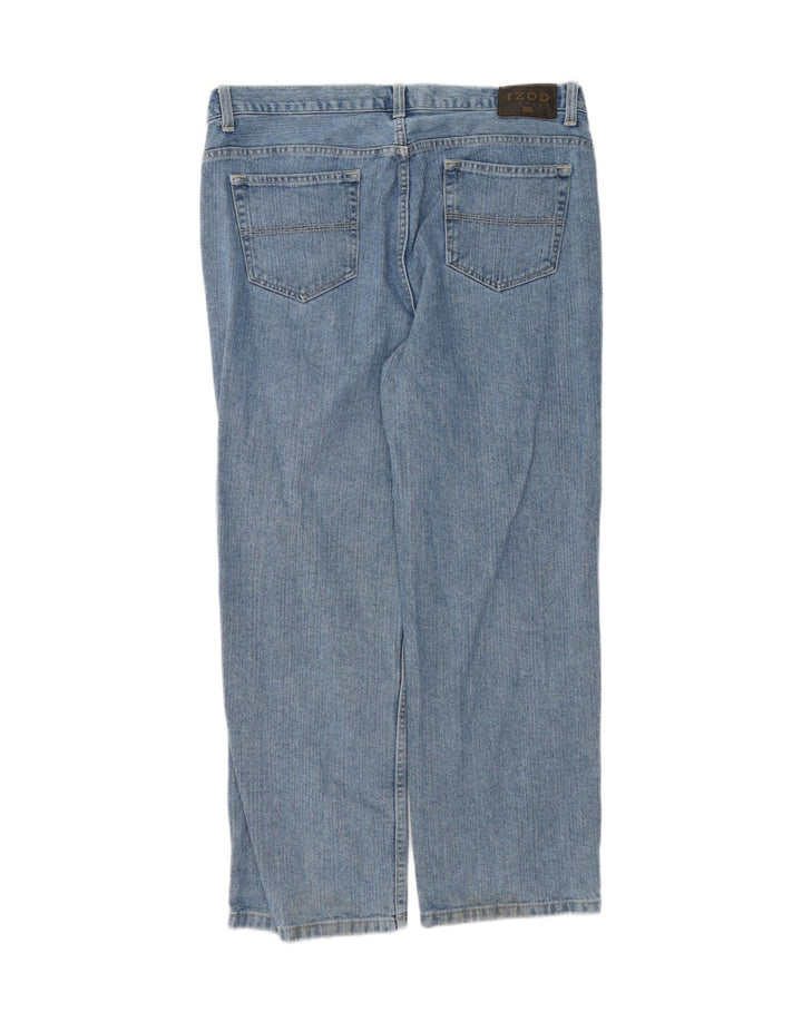 IZOD Mens Classic Fit Straight Jeans W38 L29 Blue Cotton Vintage Izod and Second-Hand Izod from Messina Hembry 