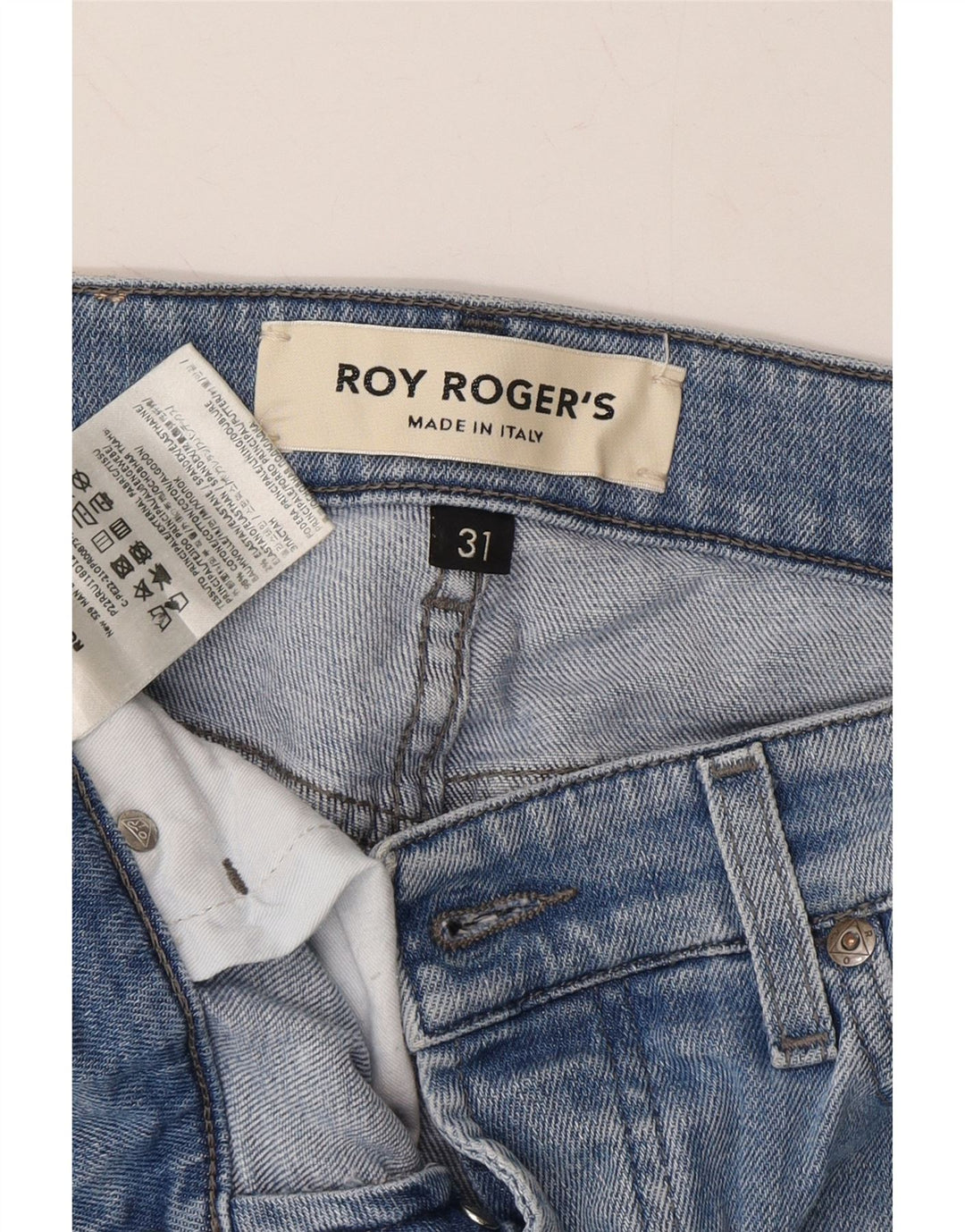 ROY ROGERS Mens Straight Jeans W31 L31 Blue Cotton Vintage Roy Rogers and Second-Hand Roy Rogers from Messina Hembry 