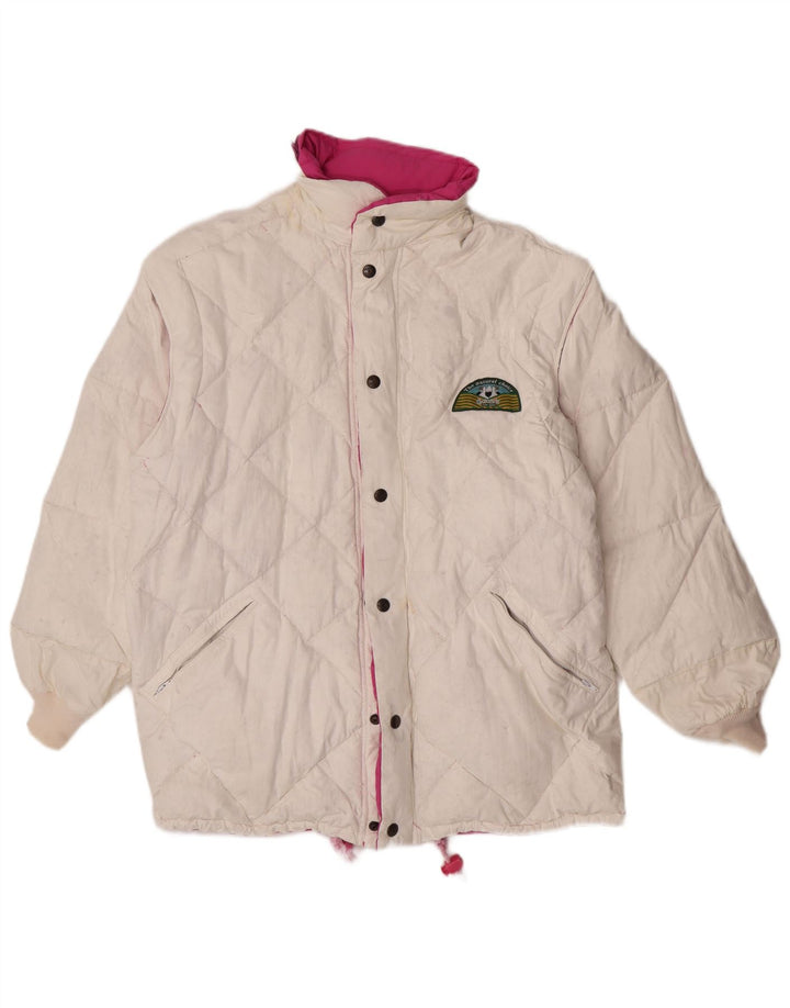 Dolomite Herren Reversible Loose Fit Wattierte Jacke UK 36 Small Rosa Polyester
