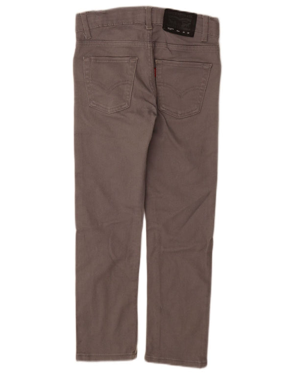 Levi's Jungen 510 Skinny Jeans 7–8 Jahre W24 L22 Grau