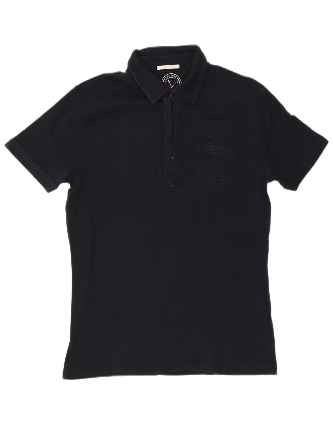 Gas Herren Poloshirt XL Marineblau Baumwolle