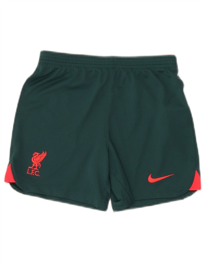 Nike Liverpool Sportshorts für Jungen, 7–8 Jahre, XL, grünes Polyester