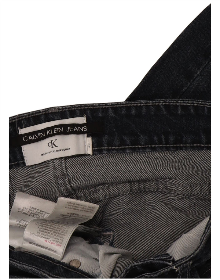 Calvin Klein Herren Slim Jeans W30 L28 Marineblau Baumwolle