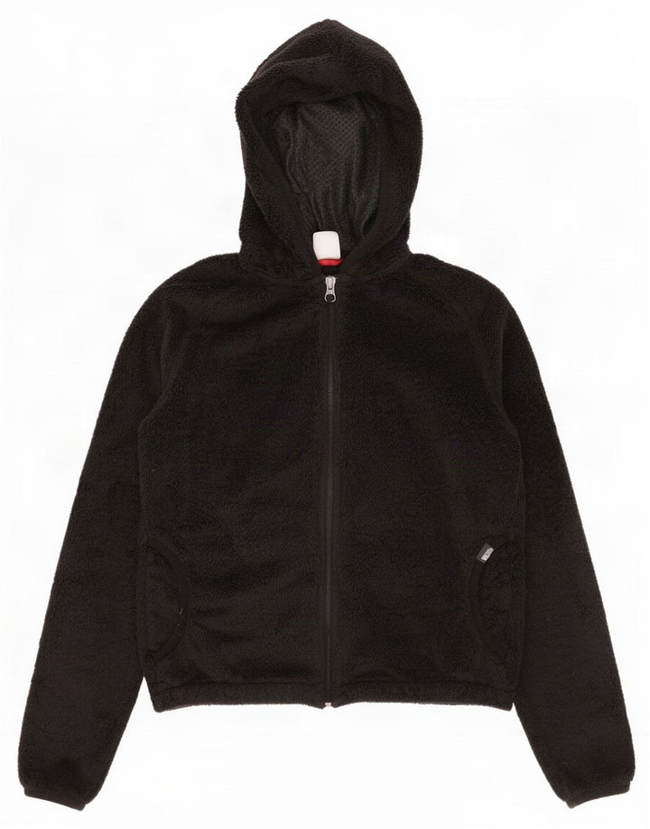 The North Face Damen-Fleecejacke mit Kapuze, UK 10, Größe S, Schwarz, Polyester