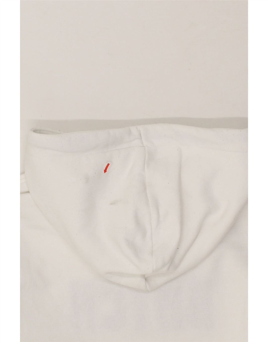 DATCH Mens Graphic Hoodie Jumper Large White Cotton Vintage Datch and Second-Hand Datch from Messina Hembry 