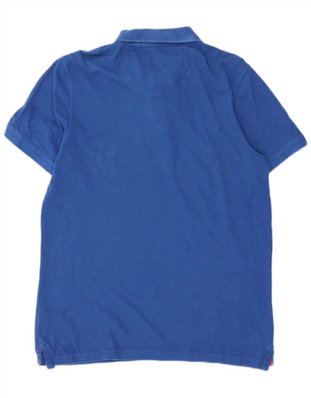 Crew Clothing Herren-Poloshirt, groß, blaue Baumwolle